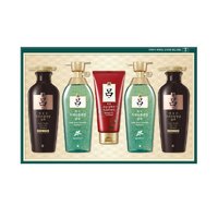 网易考拉黑卡会员：Ryo 吕 洗护套装（黑吕洗400ml*2+绿吕洗400ml*2+红吕发膜300ml）