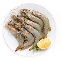 京东PLUS会员：量道 厄瓜多尔白虾 70-90只 净重1.4-1.5kg *2件
