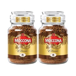25日0点前1小时：MOCCONA 摩可纳经典深度烘焙冻干速溶咖啡100G*2