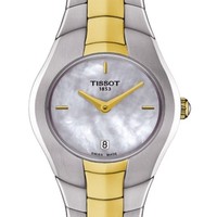 TISSOT 天梭 T-Round 系列 T096.009.22.111.00 女士时装腕表