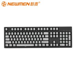 NEWMEN 新贵 C104 机械键盘（Cherry红轴、PBT）