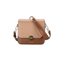 OIWAS 爱华仕 女包单肩包女士包包大容量手提包学生韩版斜挎小方包 OCK1841奶茶色