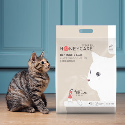 HONEYCARE 心宠 膨润土猫砂 10kg