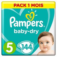 Pampers帮宝适婴儿纸尿裤适合5号  ，按月包装，1包装