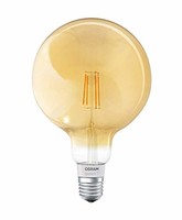 Osram Smart+ LED 细丝手套金色 Apple HomeKit 灯带 E27 插座可调光替换装 60 瓦灯泡 暖白色
