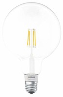 OSRAM Smart HK FIL GLOBE60 Dimmable Bulb, E27, 5.5 W, White