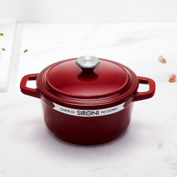 SIRONI 斯罗尼 铸铁锅2.75l 珐琅锅20cm