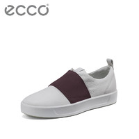 ECCO爱步明星同款休闲鞋女时尚舒适平底板鞋女 SOFT柔酷8号440673