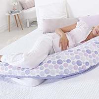 德国 Theraline 舒适型妊娠及育婴枕头 - 粉紫水点 TH51075998