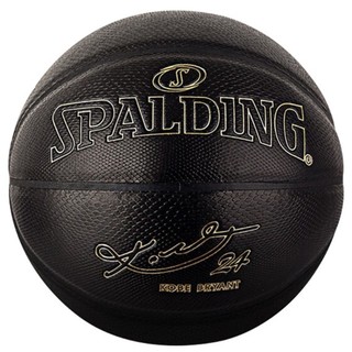 SPALDING 斯伯丁科比联名款典藏篮球黑曼巴七号篮球