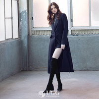 DK Sheepskin UGG Aline 秋冬过膝长筒气质女靴 DK341 多色多尺码可选 35 Black