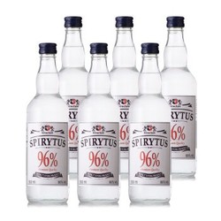 「京东派送」生命之水伏特加96度 Spirytus rektyfikowany 原瓶进口洋酒 500ml*6瓶