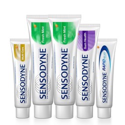 SENSODYNE 舒适达 抗敏感牙膏套装（120g*2+100g+70g*2） *2件