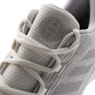adidas 阿迪达斯 AQ0033/Harden B/E 2 缓震耐磨防滑运动鞋 (一度灰/银金属、43/265)