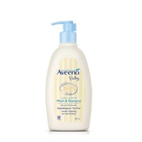 aveeno/艾维诺婴儿每日倍护洗发沐浴二合一沐浴露354ml *2件