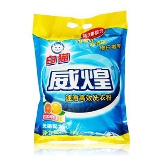 白猫威煌速溶高效洗衣粉1.2kg