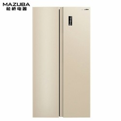 MAZUBA 松桥 BCD-521MLWPS 对开门冰箱 521升