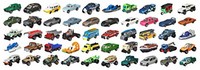 Matchbox Cars Toy, 50 Pack,款式随机发货，多种颜色