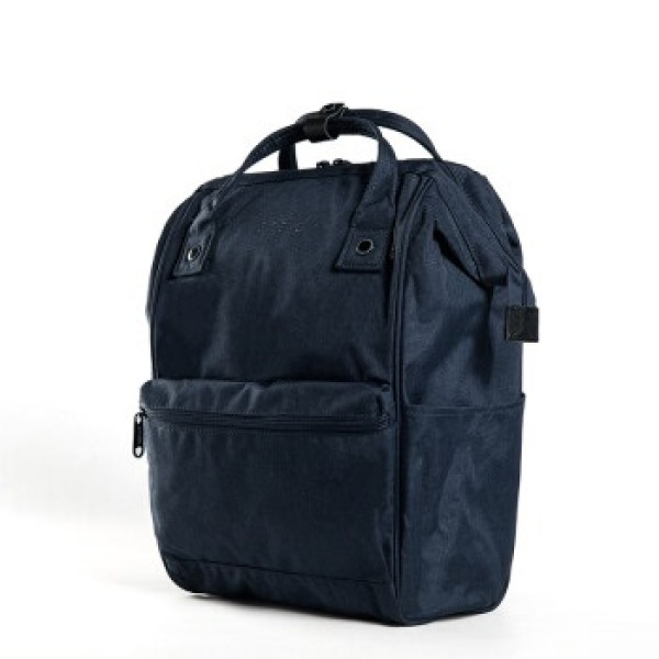 商品anello 阿耐洛 自营旗舰店 高密度涤纶混色旅行素色麻布双肩背包b