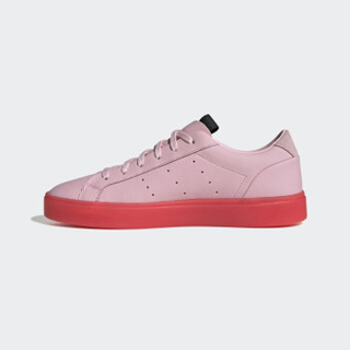 adidas 阿迪达斯 SLEEK女子经典鞋 (BD7475、37、粉色)
