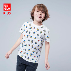 童装/男童/女童 (UT) MINIONS印花T恤(短袖) 419557 优衣库UNIQLO