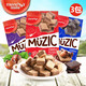 马奇新新 马来西亚进口零食香草巧克力榛子威化饼干多口味90G*6包