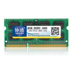 xiede 协德 DDR3L 1600 8GB 笔记本内存条 plus会员