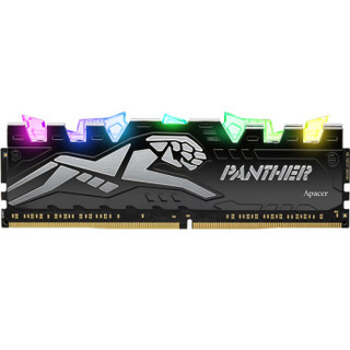 Apacer 宇瞻 黑豹RGB DDR4 3200MHz 台式机内存条 8GB