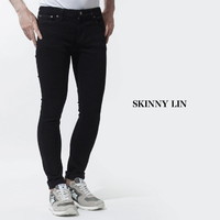 牛羚Ｄ牛仔裤nudie jeans co伸展牛仔裤SKINNY LIN BLACK BLACK skinny lin 111539人