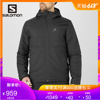 SALOMON 萨洛蒙 403887 户外男款保暖棉服 深蓝色