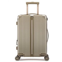 VIHUS 威浩 旅行行李箱 时尚拉杆箱 大容量扩展层旅行箱 2268B-20英寸(可登机)香槟金