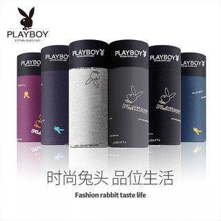 PLAYBOY 花花公子 k5061 男士内裤男平角裤夏天透气冰丝四角裤头男生薄款