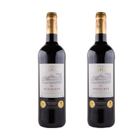 【2瓶】法国原装进口 波尔多产区 欢乐酒庄城堡2015红葡萄酒 750ml 13.5%vol. AOC级