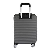 妮可.米勒 男女旅游商务硬箱 万向轮行李箱 24英寸木炭灰 N5130-09-24S