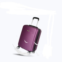 美国妮可米勒拉杆箱 旅行箱 男女旅游商务硬箱 万向轮登机箱行李箱 20英寸紫色 N5130-50-20S