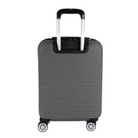 妮可.米勒 男女旅游商务硬箱 万向轮登机箱行李箱 20英寸木炭灰 N5130-09-20S