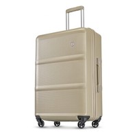  愛可樂 ECHOLAC   万向轮拉杆箱24英寸  TSA密码箱旅行箱硬箱登机箱 PCT094 金色