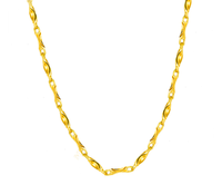 六福珠宝 B01TBGN0009 黄金项链 3.68g 43cm