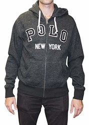 Polo Ralph Lauren 保罗拉夫劳伦男式 Polo 纽约标志全拉链连帽运动衫