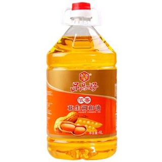 品品 精选花生油大豆油调和食用油 4L *4件