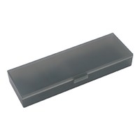 KOKUYO 国誉 WSG-PCJ102M 可调式PP文具盒 200×65×26mm 烟灰色