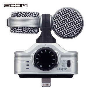 ZOOM IQ7 便携麦克风手机外接录音 专业拍摄收音
