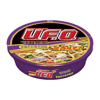 NISSIN 日清食品 UFO飞碟炒面多口味速食拌面方便面 铁板色拉鱿鱼风味123/碗