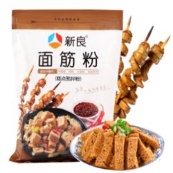 新良面筋粉 谷朊粉烤面筋粉 面筋面 家用 烤面筋专用粉 烤麸1kg *7件