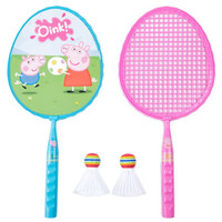 Peppa Pig 小猪佩奇 PP61103  男孩女孩羽毛球球拍 *4件