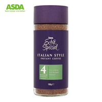 ASDA（艾斯达）英国进口Extra Special特选意式瓶装速溶咖啡 100g19/8/1到 *7件