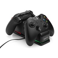 中亚Prime会员：AmazonBasics 亚马逊倍思 Xbox One 双手柄充电站 + 2粒可充电电池组 *2件