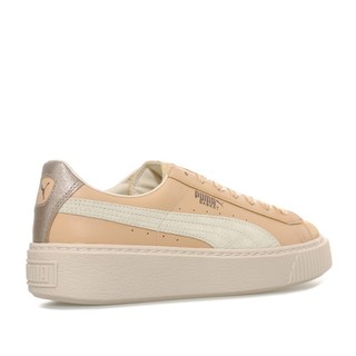 PUMA Womens Basket Platform Premium Trainers 女士跑步鞋