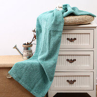 浅野 浴巾 夏威夷蓝色 120*60cm