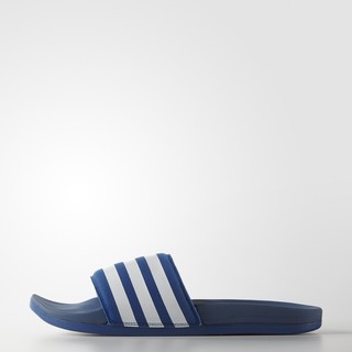 adidas 阿迪达斯 adilette CF ultra  2016Q2SP-AD032 男子 游泳拖鞋 (黑白条纹、43)